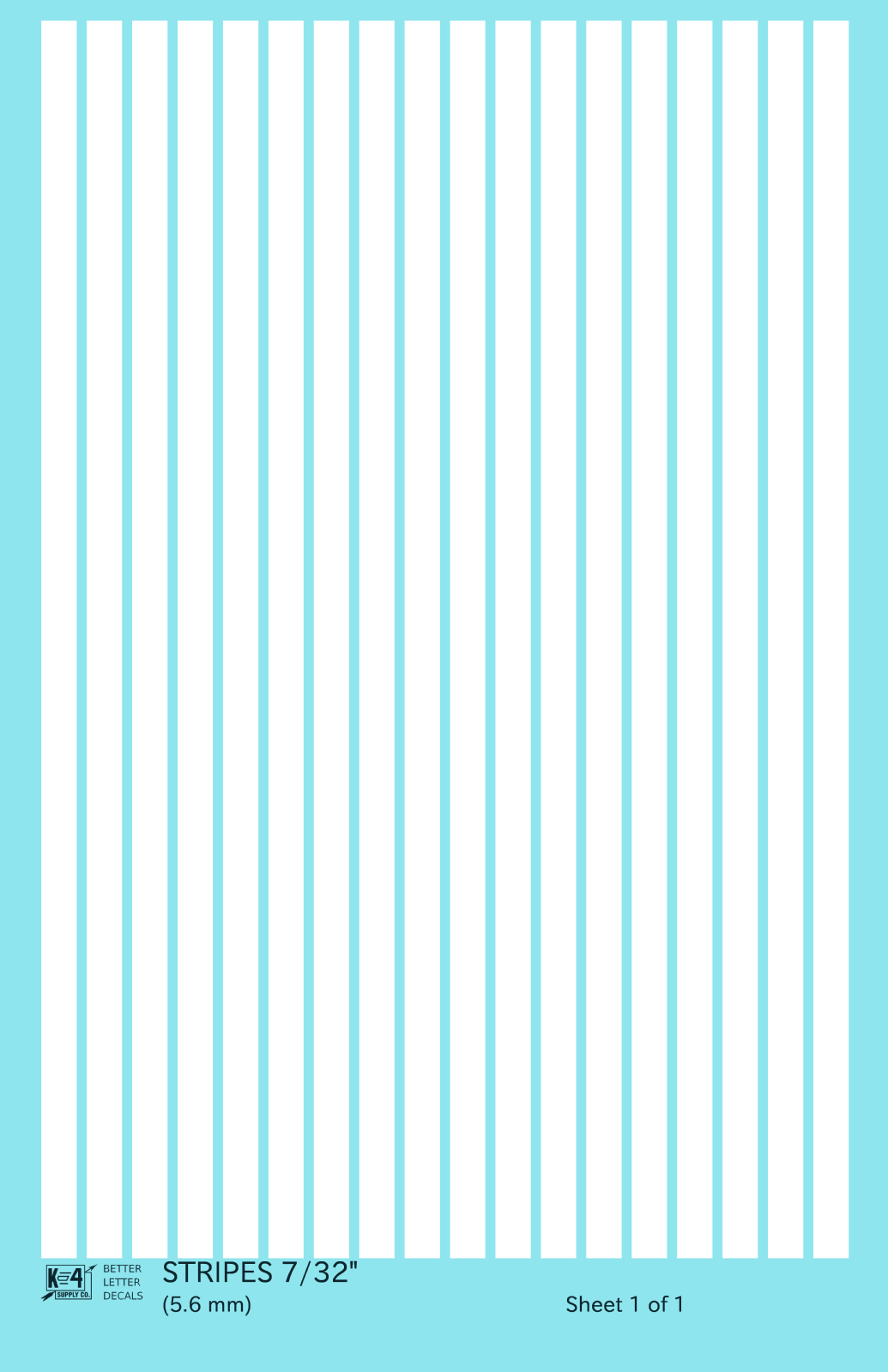 Wide Straight Line Stripes