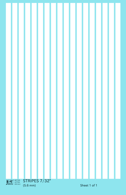 Wide Straight Line Stripes
