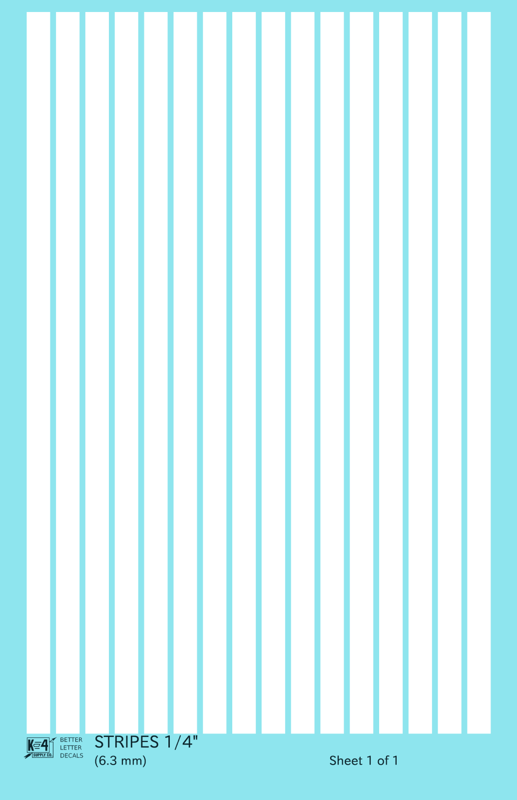Wide Straight Line Stripes
