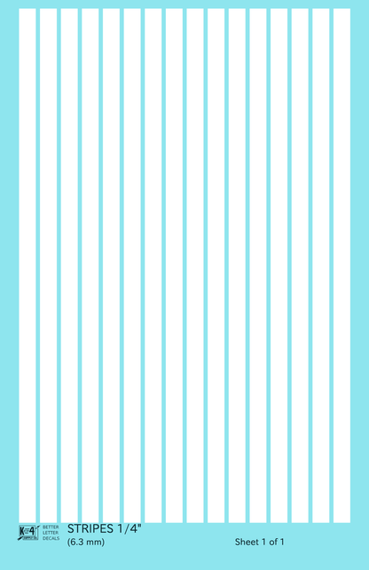 Wide Straight Line Stripes