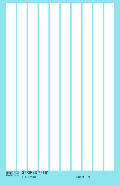 Wide Straight Line Stripes