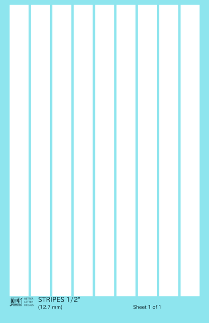 Wide Straight Line Stripes
