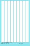Wide Straight Line Stripes