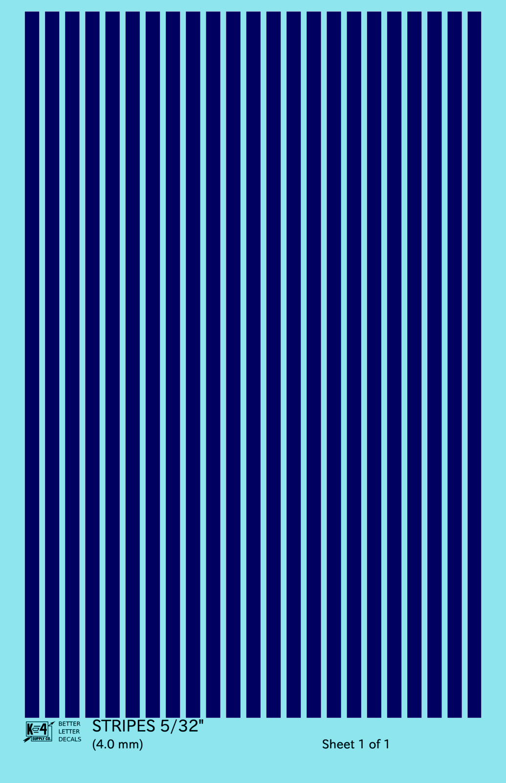 Narrow Straight Line Stripes