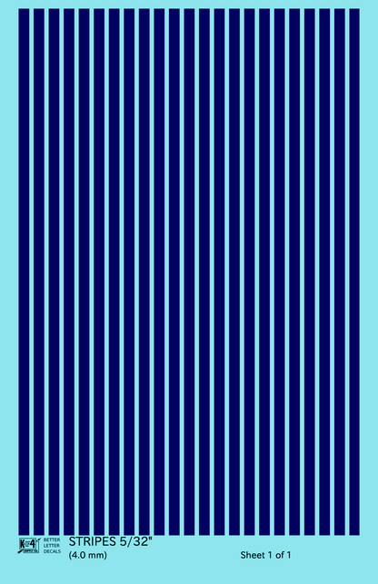 Narrow Straight Line Stripes