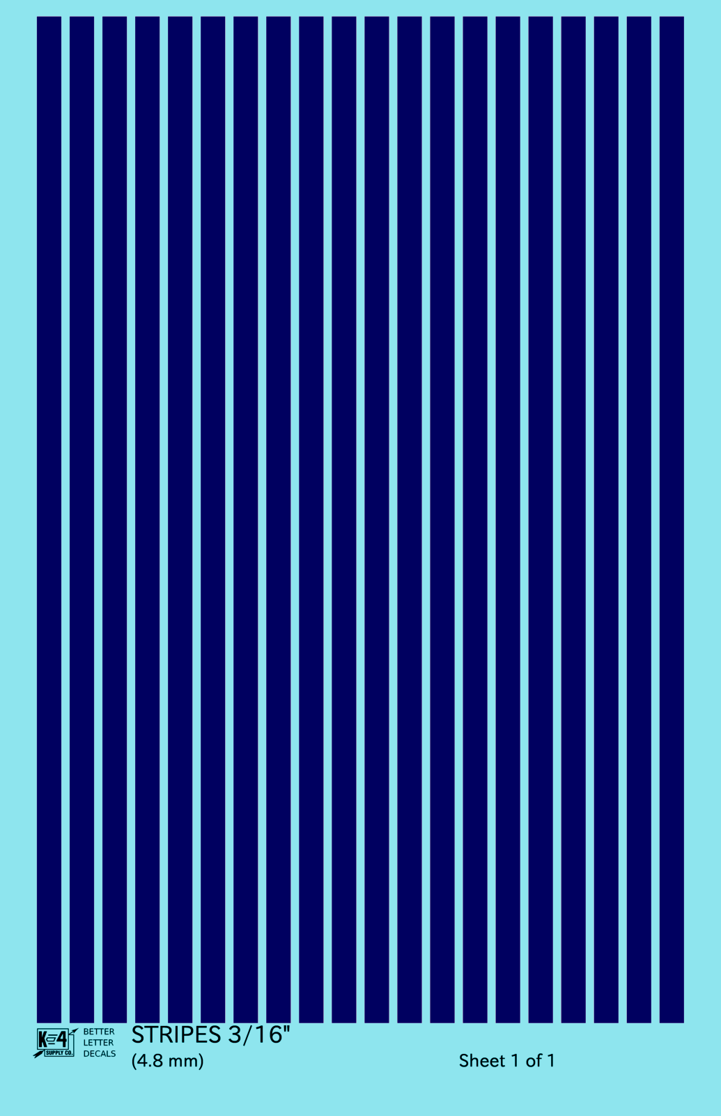 Narrow Straight Line Stripes