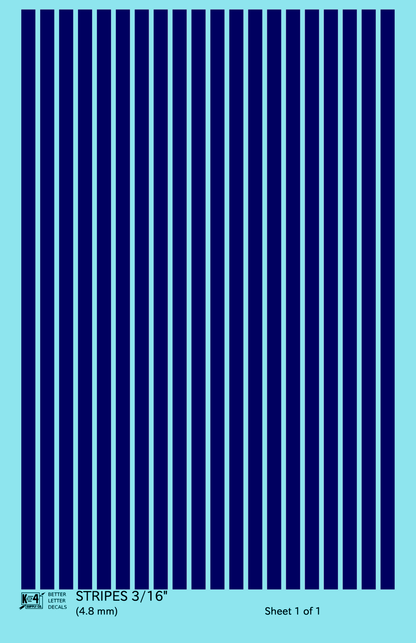 Narrow Straight Line Stripes