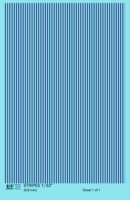 Narrow Straight Line Stripes