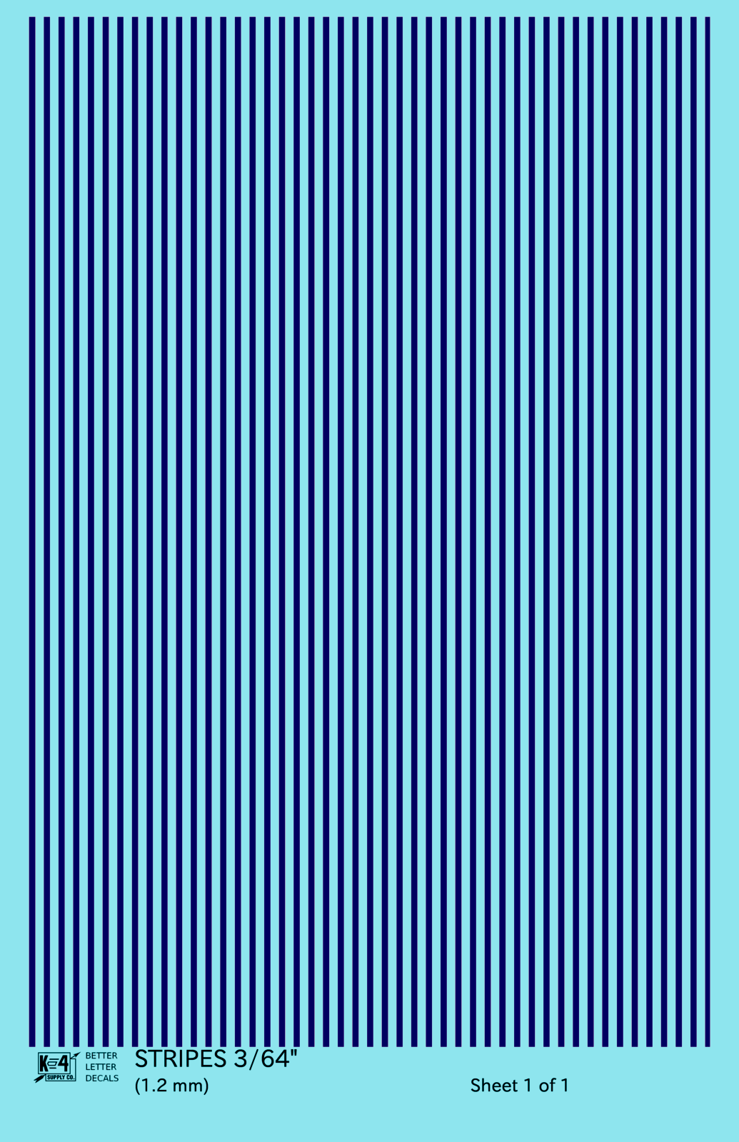 Narrow Straight Line Stripes