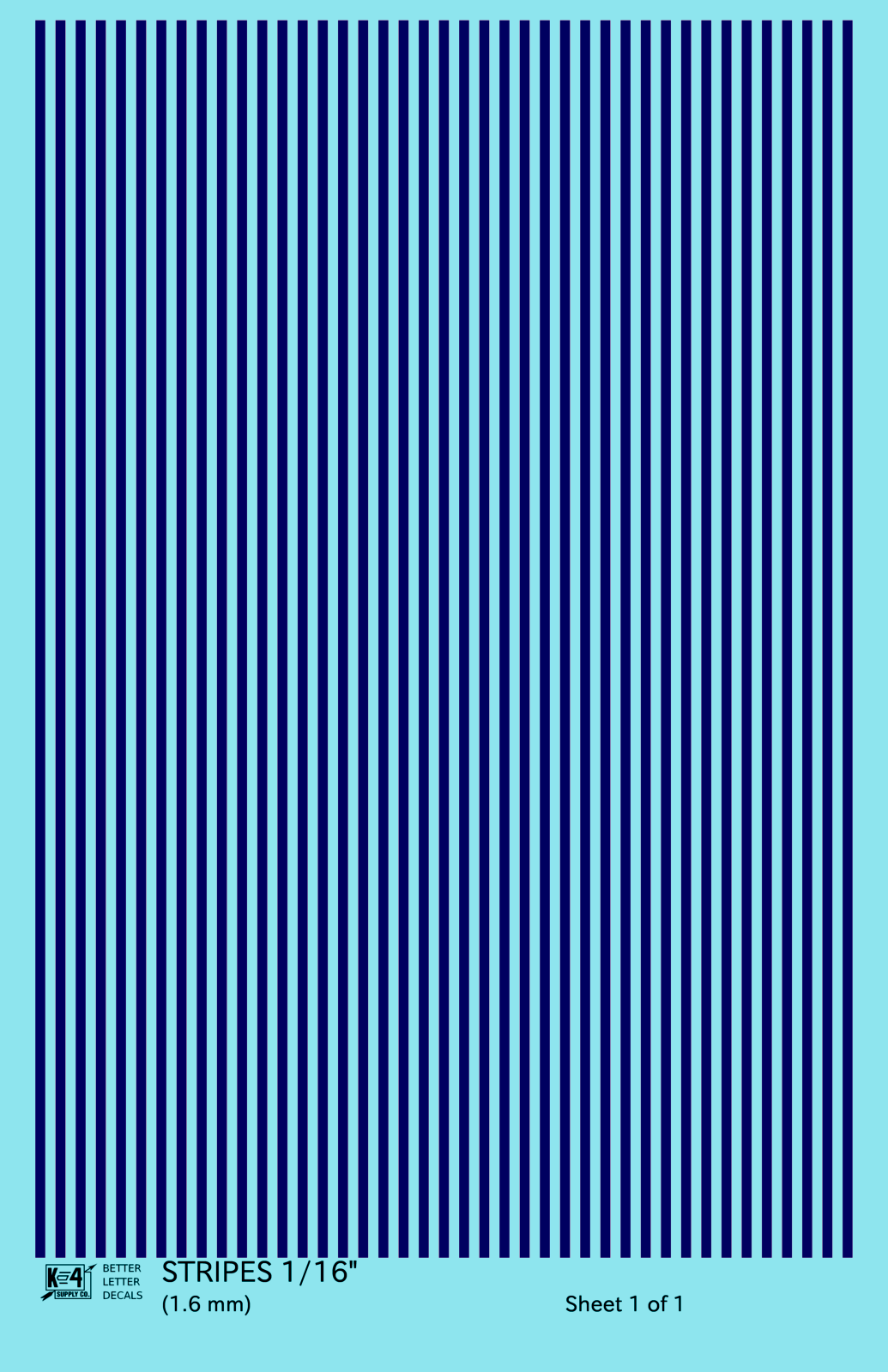 Narrow Straight Line Stripes