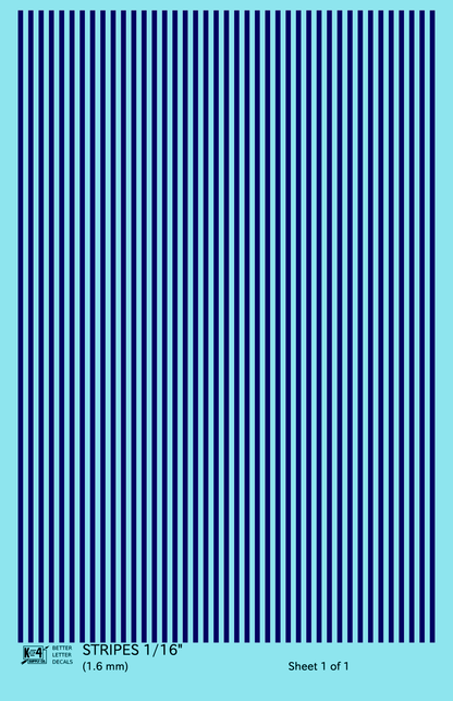Narrow Straight Line Stripes