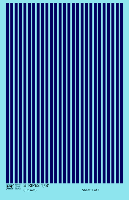 Narrow Straight Line Stripes