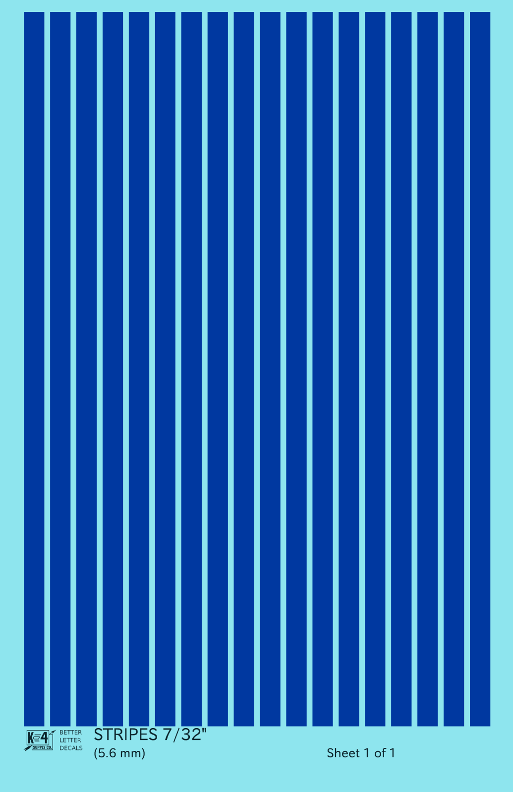 Wide Straight Line Stripes