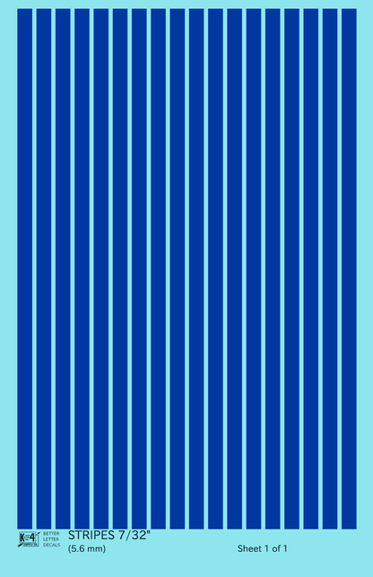Wide Straight Line Stripes