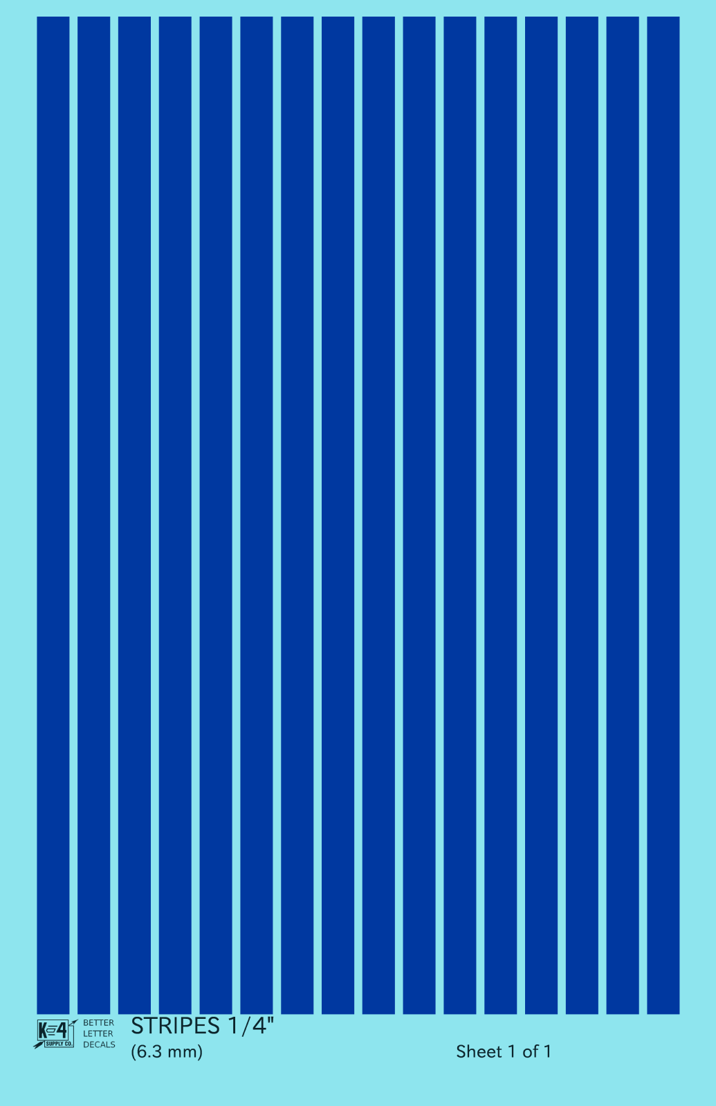 Wide Straight Line Stripes