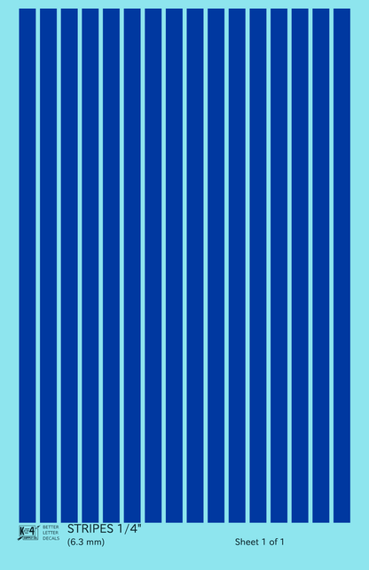 Wide Straight Line Stripes