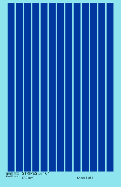 Wide Straight Line Stripes