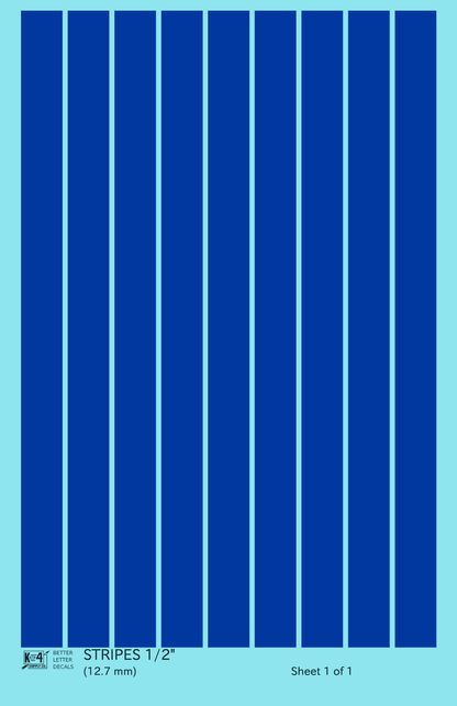 Wide Straight Line Stripes