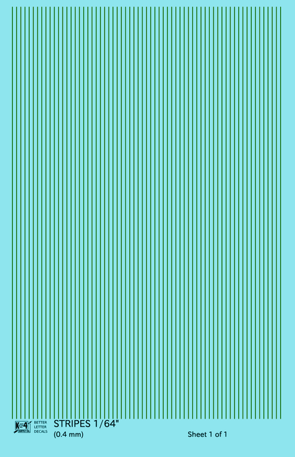 Narrow Straight Line Stripes