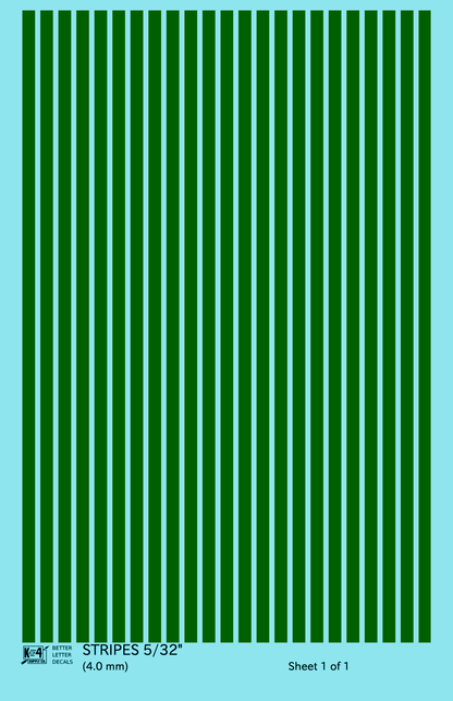 Narrow Straight Line Stripes