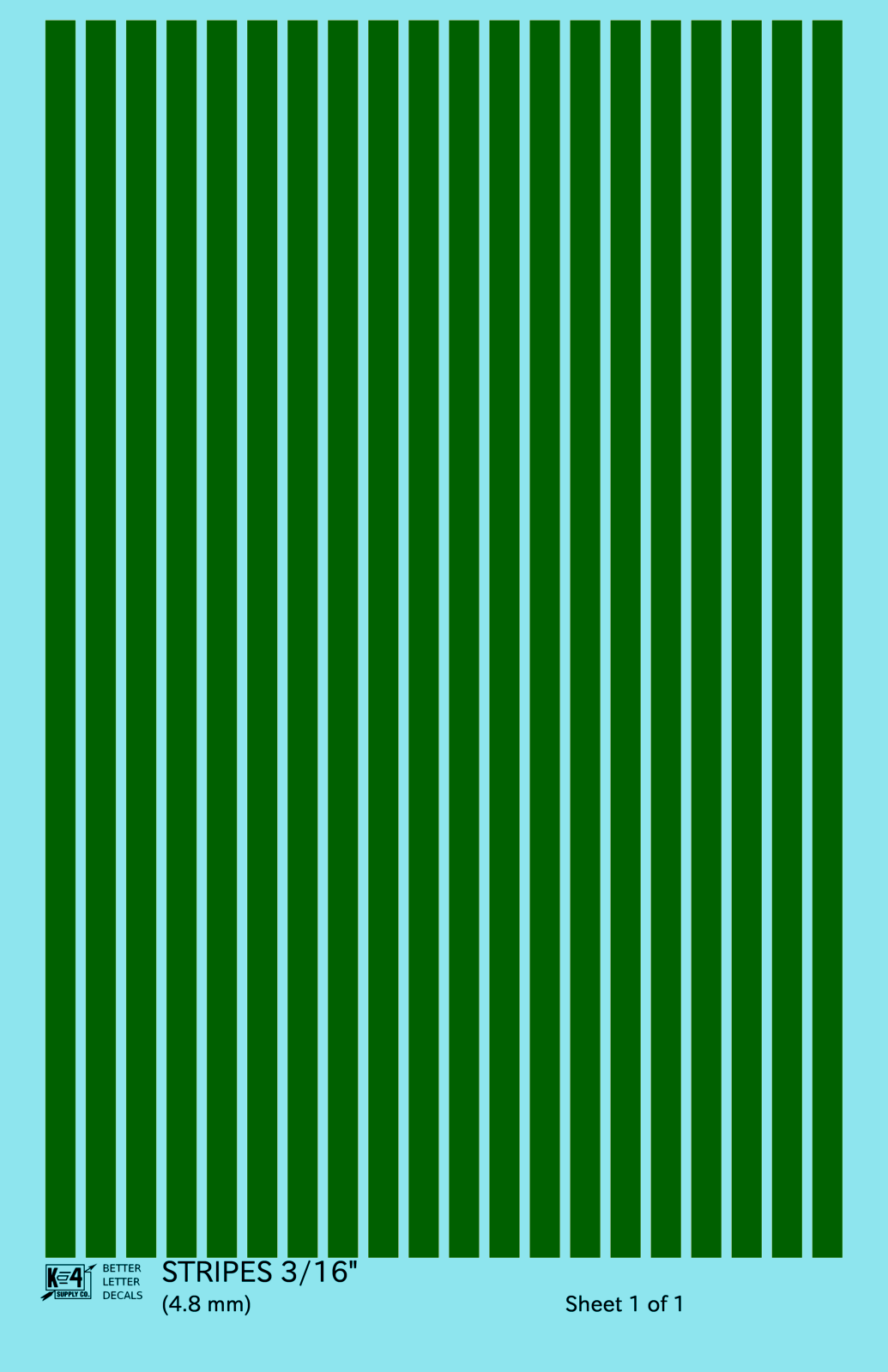 Narrow Straight Line Stripes