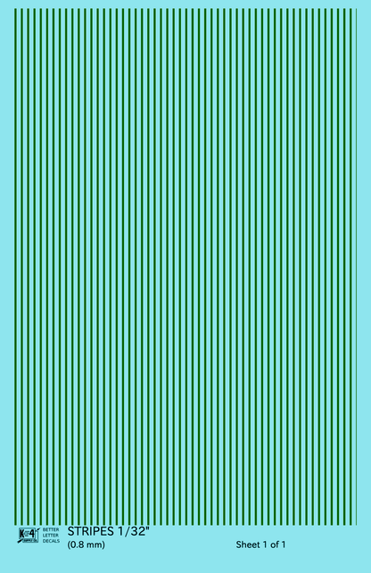 Narrow Straight Line Stripes