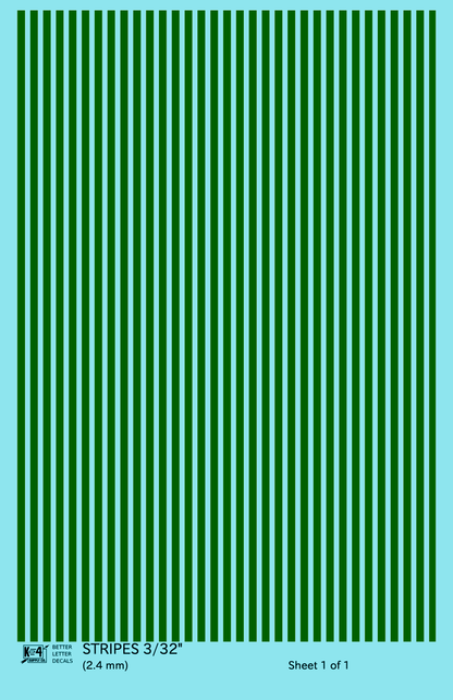 Narrow Straight Line Stripes
