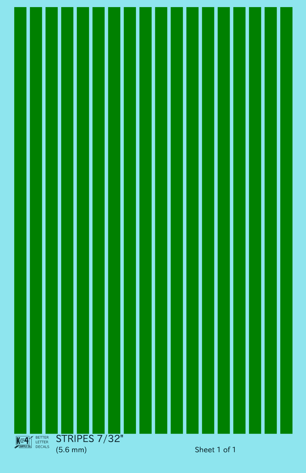 Wide Straight Line Stripes