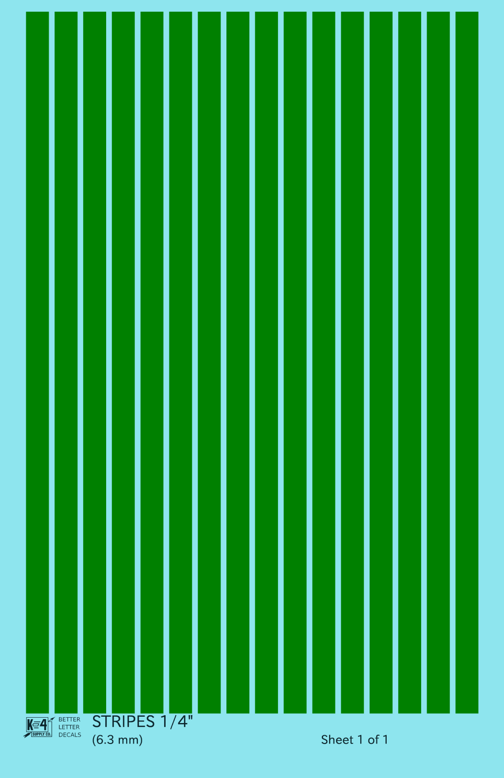 Wide Straight Line Stripes