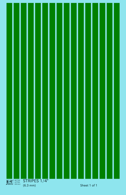 Wide Straight Line Stripes