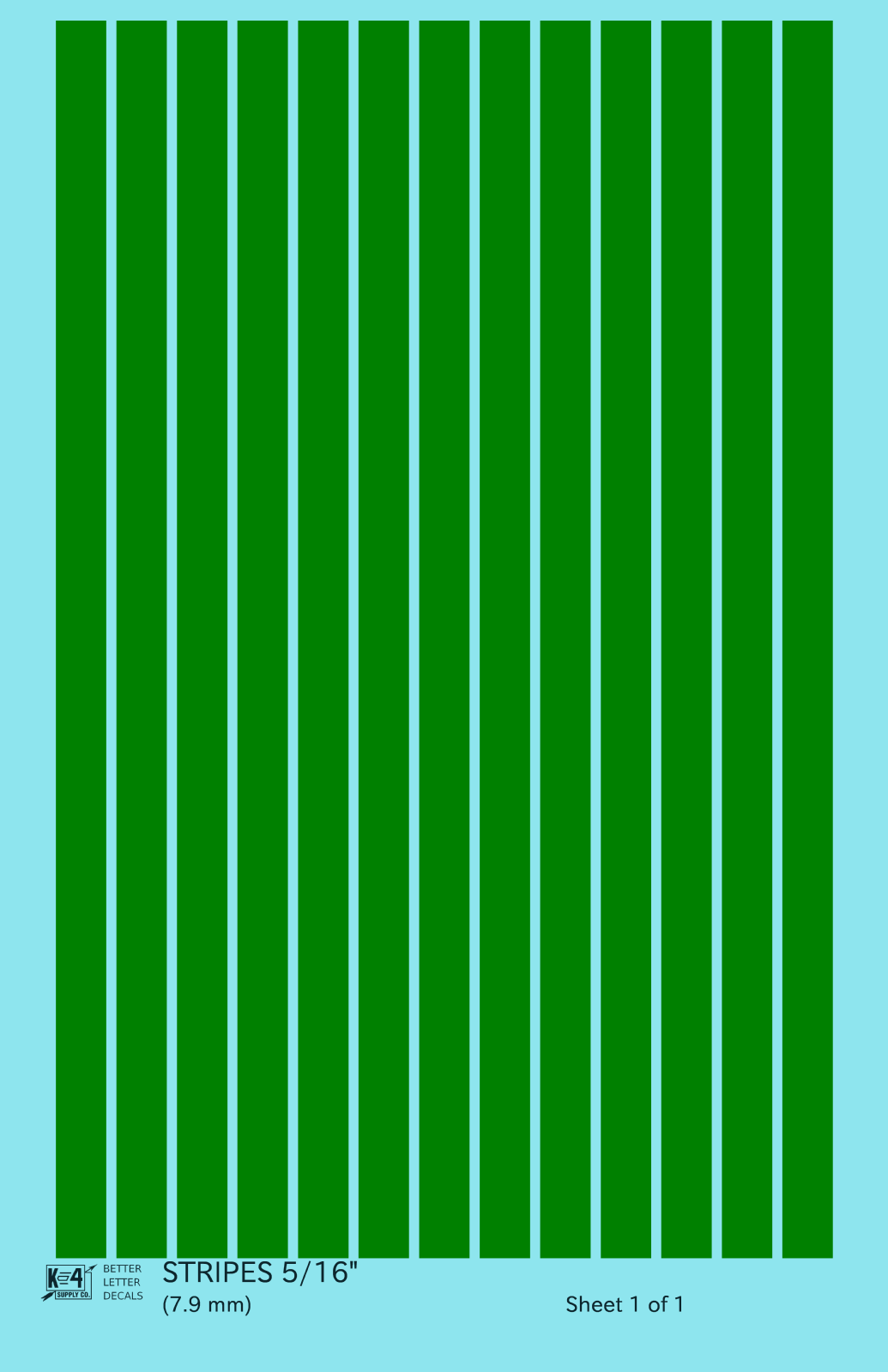 Wide Straight Line Stripes