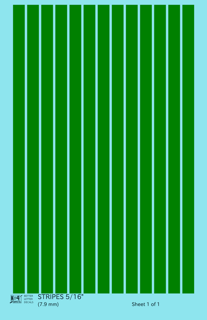 Wide Straight Line Stripes