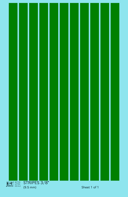 Wide Straight Line Stripes