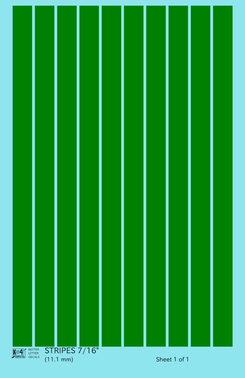 Wide Straight Line Stripes