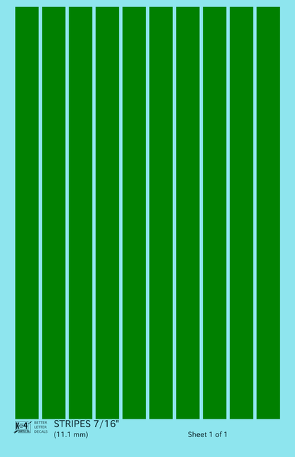Wide Straight Line Stripes