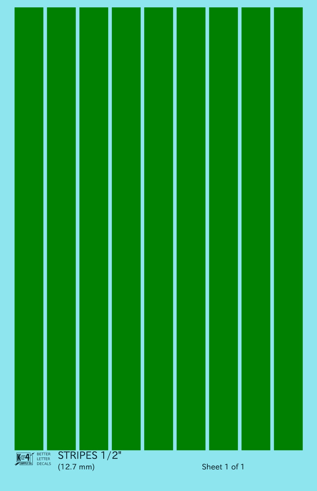 Wide Straight Line Stripes