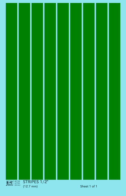 Wide Straight Line Stripes