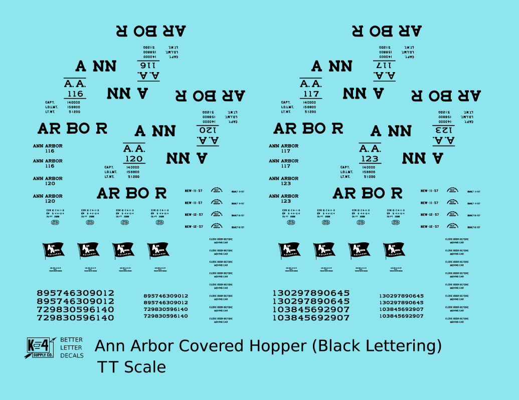 Ann Arbor Covered Hopper Black