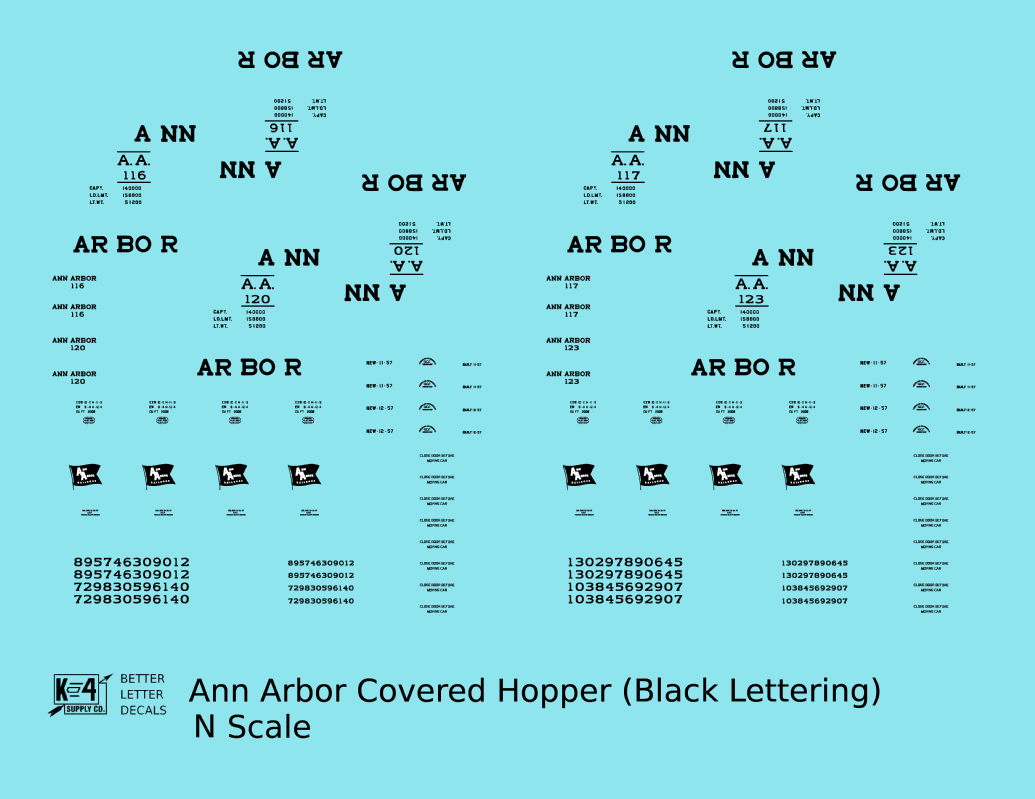 Ann Arbor Covered Hopper Black