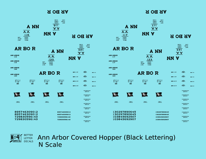 Ann Arbor Covered Hopper Black
