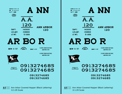 Ann Arbor Covered Hopper Black