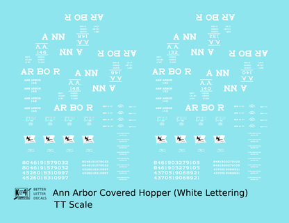 Ann Arbor Covered Hopper White