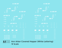 Ann Arbor Covered Hopper White