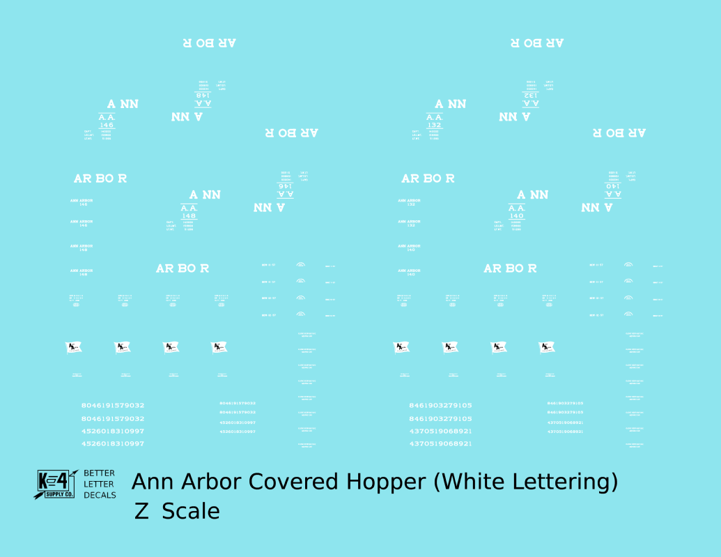 Ann Arbor Covered Hopper White