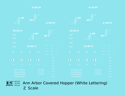 Ann Arbor Covered Hopper White