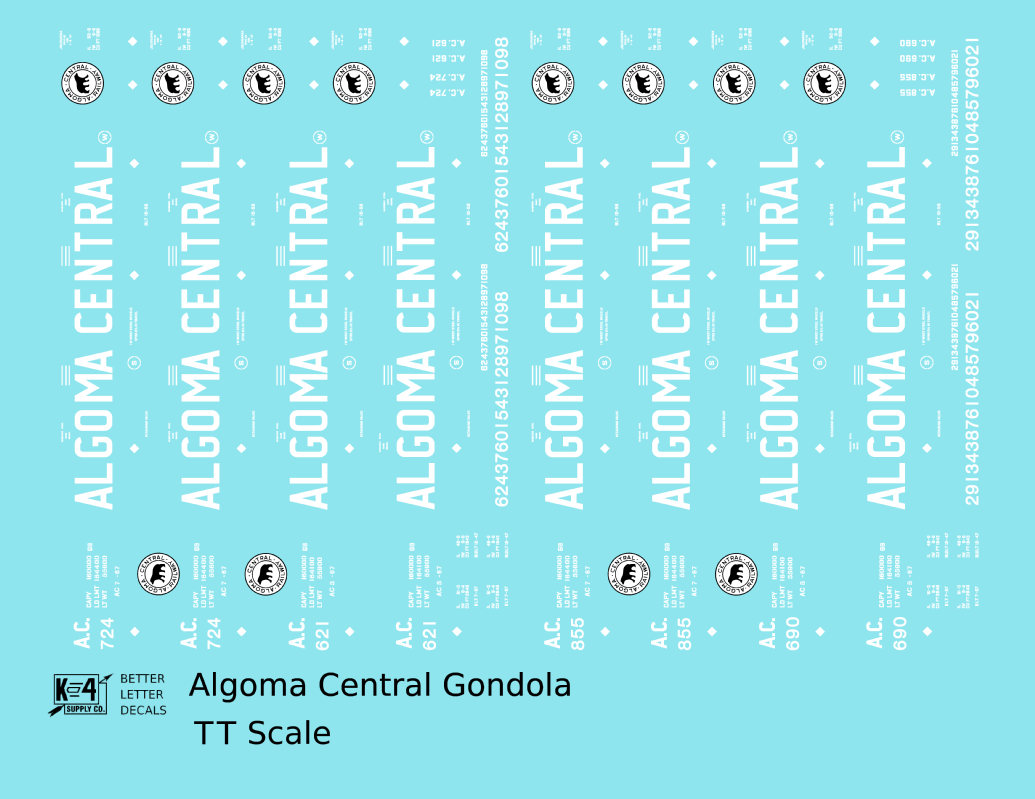 Algoma Central Gondola White