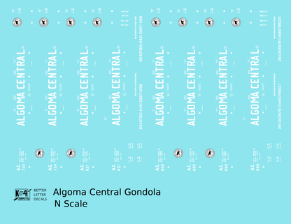 Algoma Central Gondola White