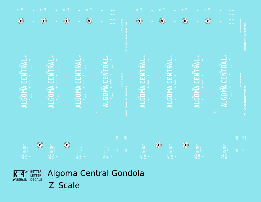 Algoma Central Gondola White