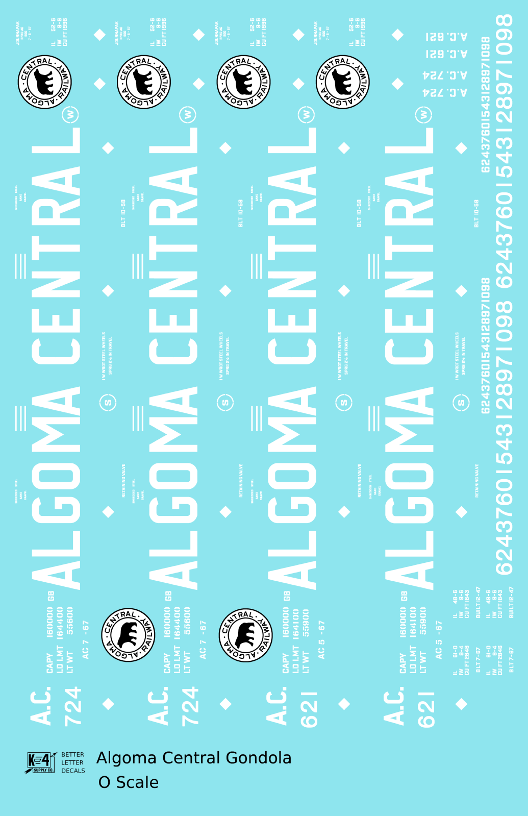 Algoma Central Gondola White
