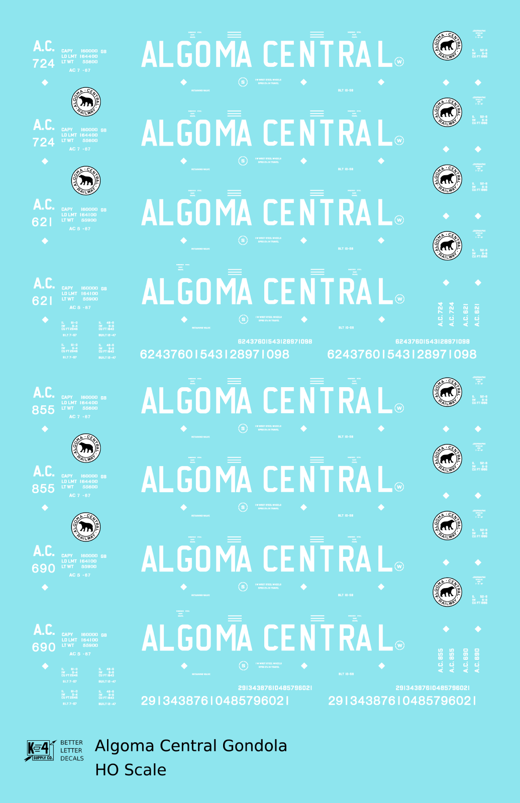 Algoma Central Gondola White